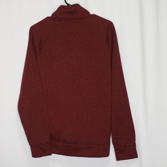 Sonoma Men’s Sweater Fleece Red Supersoft - Picture 4 of 4